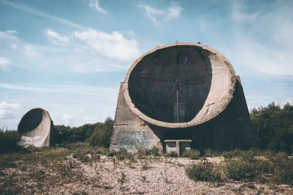 Radar infrastructure from Britians original 'Chain home' radar system