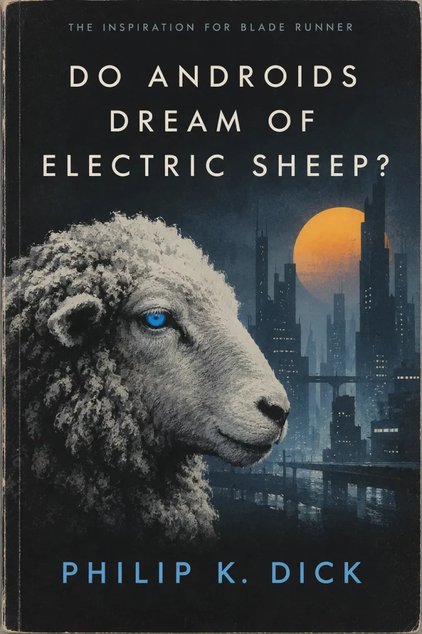 A cover image for the book 'Do Androids Dream of Electric Sheep?'