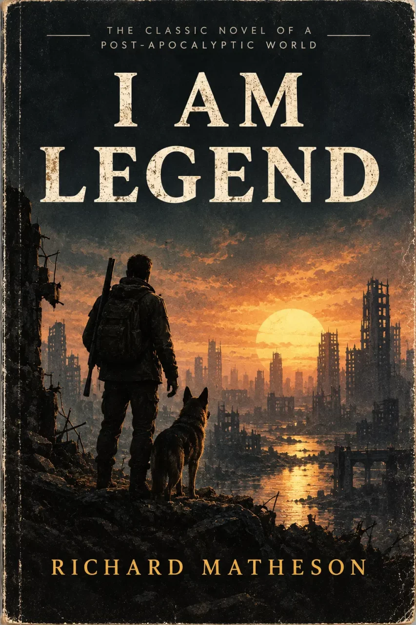 A cover image for 'I Am Legend'